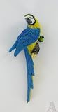 Bird Parrot Room Wall Art Hanging Statue Garden Yard