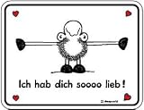 Produkt-Bild: 0387. Schild DEKO RS Ich hab dch soooo lieb
