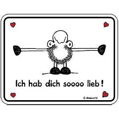 0387. Schild DEKO RS Ich hab dch soooo lieb