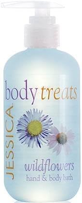 Jessica Zen Spa - Body Treats Wildflowers Hand &amp; Body Bath 8oz