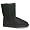 UGG Australia Women's Classic Short 8,BLACK