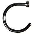 18 Gauge 5/16" Black Anodized Titanium Nose Hoop