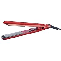 Babyilss Pro Ceramix Xtreme 1 inch Red Flat Iron, BAB9555X, Dual Voltage