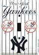 NEW YORK YANKEES METAL LIGHT SWITCH PLATE COVER