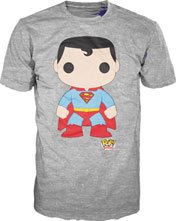 Mens DC Comics Superman Funko T-shirt