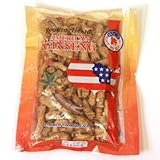 Hsu's Ginseng 112, Short Medium Cultivated Roots, 1 lb bag