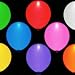 bis zu 15 Stunden leuchtende LED Luftballons - bunt - SET mit 15 Stck