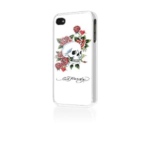Ed Hardy Snap On Case for iPhone 4 - Skull & Rose