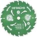 Hitachi 320843 7-1/4" x 24TH Green Urethane-Coated Circular Saw Blade