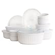 French White Corningware 16pc Set