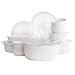 French White Corningware 16pc Set