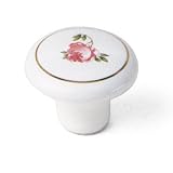 Review Laurey  / Laurey 38mm Ceramic Knob - White with Flowers