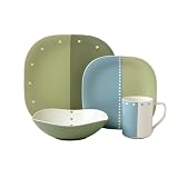 Block Duet Green 16 pc Set. Service for 4.