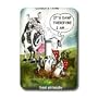 Londons Times Funny Society Cartoons - Fungi Philosophy ala Descartes - Light Switch Covers - single toggle switch