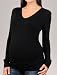 A Pea in the Pod Collection: Long Sleeve Ruched Maternity Sweater