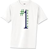 #1 Grandpa T-Shirt 6.1 Heavyweight