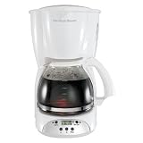 Hamilton Beach 12 Cup Programmable Coffeemaker White by Hamilton Beach