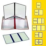 Maroon 8.5x11 Triple Panel, 12/BX