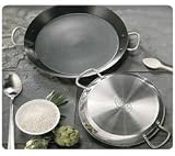 Guison (by Garcima) 28cm Stainless SANDWICH Paella Pan suitable for cookers  from Guison