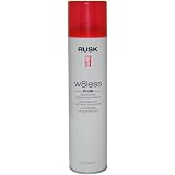 W8less Plus Extra Strong Hold Shaping and Control Hair Spray by Rusk for Unisex - 10 Ounce Hair Spray