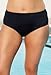 Aquabelle Women's Plus Size esistant! Aquabelle Black Brief