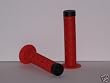DK Iron Cross Grips Red Black Bicycle Bike BMX