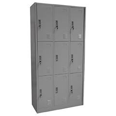 Hergestellt f�r DEMA Metall Leichtbau Schlie�fachschrank SF9