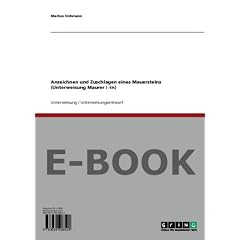 Anzeichnen und Zuschlagen eines Mauersteins (Unterweisung Maurer / -in)