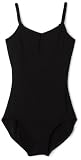 Capezio Women's Camisole Leotard With Adjustable Straps,Black,Large