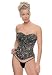 Satin Dragon Metal Boned Corset With Underwire Cups by Leg avenue