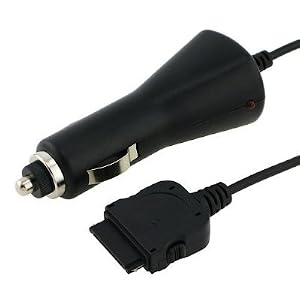 Fosmon Car Auto Power Charger Adapter for Apple iPhone 4 / 4G - Black
