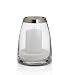 (03049112) Autograph Small Chrome Band Hurricane Candleholder in Household & Kitchen