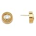 14K White or Yellow Gold Diamond Earrings - 0.20 Ct., 1.00 Ct. or 2.50 Ct. (ALSO AVAILABLE WITH GEMSTONES)