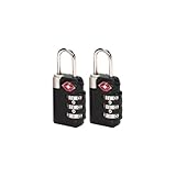 Lewis N. Clark TSA 3-dial Combo Lock/2 pack