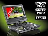 Produkt-Bild: auvisio Portabler DVD-/ DVB-T-/Mediaplayer "DVB-922" mit 22,9 cm/9"TFT