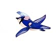Blue Jay Whirligig Wind Sculpture