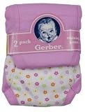 6 pair Gerber Training Pants 2T Girl 28-32 pounds