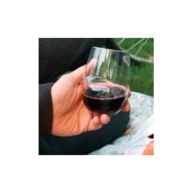 govino Stemless Shatterproof Wine Glasses (Set of 4