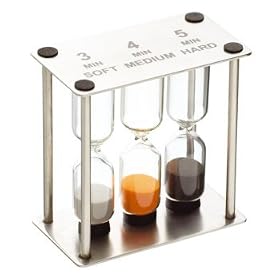 S/Steel Triple Egg Timer
