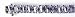 STERLING SILVER BRACELET with Lavender CZ