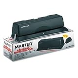 10 Sheet EP12 Electric Battery Operated Punch, 9/32 Diameter Holes, Charcoal (MATEP312)