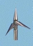 New AB Biller 6mm Double Wing Rockpoint Plated Speargun Tip