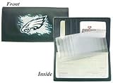 Philadelphia Eagles Embroidered Leather Checkbook Cover