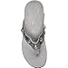 Vionic Rest Eve II - Womens Toe Post Sandal Pewter - 8 Medium