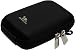 RivaCase® 7022 (PU) Kameratasche (Hardcase - Hartschale) schwarz shinny wave