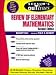 Books : Schaum's Outline of Review of Elementary Mathematics