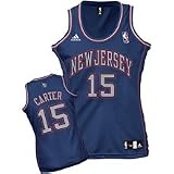 Adidas New Jersey Nets Vince Carter Womens Replica Jersey Extra Large