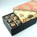 Fair Trade Batik Box With 24 Dairy Free Dark Chocolates