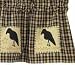 Primitive Kitchen Valance Olde Crow