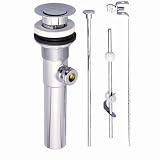Danze D495002RB All Brass Pop-Up Drain Assembly with Life Rod, Oil Rubbed Bronze
